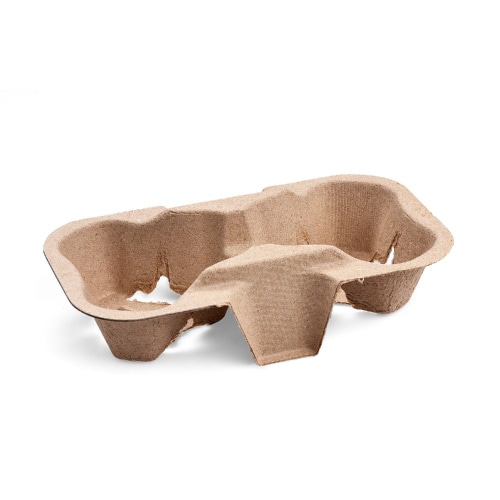 500 2-Cup Carrier Tragetabletts für Becher – PAP-Rec 19x11x4cm Becherhalter