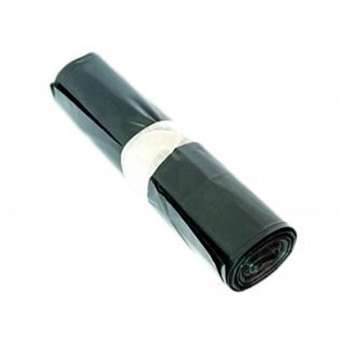 NOVACLEAN Housse Container 340L - Noir 30µ PEBD Recyclé - Protection XXL pour Bacs Roulants - Lot de 100