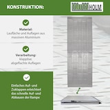 thumbnail of TRUTZHOLM Auffahrrampe extrabreit 300 cm klappbar Alu 400 Kg 70 cm Rampe Verladerampe Eventrampe