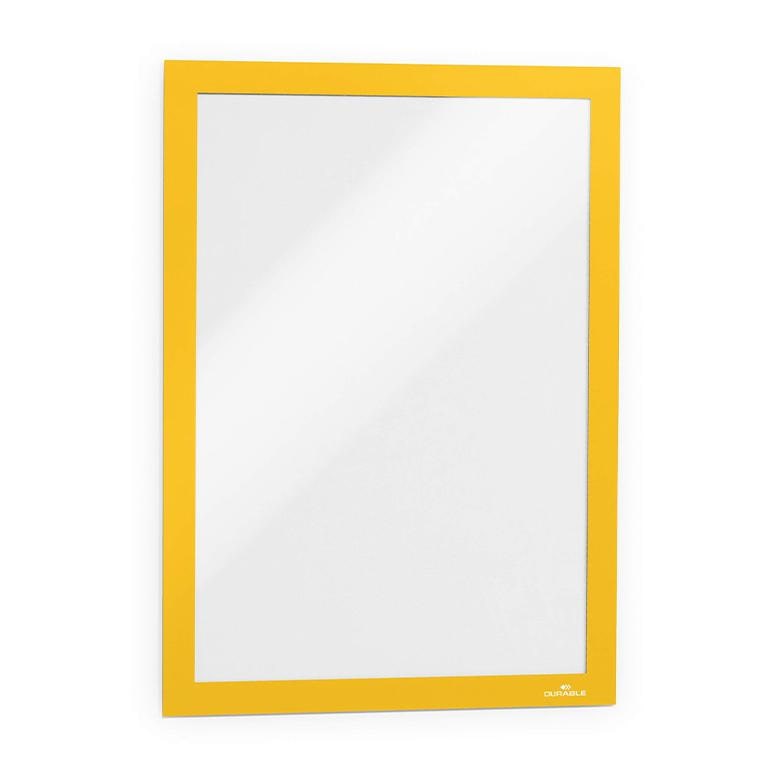 Inforahmen Duraframe Magnetic A4 gelb VE=2 Stück