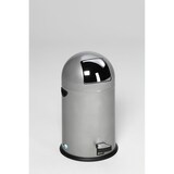 thumbnail of PROREGAL Klassischer Abfallsammler mit Fußpedal | 22 Liter, HxBxT 64x40x40cm | Verzinkter Stahl | Silber | Mülleimer Abfalleimer