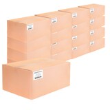 thumbnail of Falthandtücher 25x23cm, 1-lg, 32Pak, 160.000Blatt gesamt, 5.000Blatt/Pak, natur Recycling-Krepp, V-Falz,CIL-les Tissue, Series R