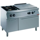 thumbnail of DIAMOND - Fourneau 2 feu+ plaque coupe feu+ four GN 2/1