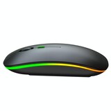 thumbnail of Souris Sans Fil Rechargeable 1600 DPI Lumières Colorées Design Élégant Noir YONIS