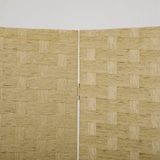 thumbnail of HOMCOM Biombo Separador de Ambientes de 4 Painéis 159,5x169,5cm Divisor de Ambientes Dobrável de Corda de Papel Marrom