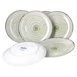 thumbnail of 6er Set Essteller flach Riva 27cm Porzellan