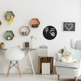 thumbnail of Securit® Silhouette Ardoise ''Horloge'' – Feutre-Craie Inclus + Kit de Fixation – 29x29 cm