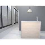 thumbnail of Oficit. Mostrador laminado haya. Fácil de montar. Fabricado en España. Medidas: 180x50x105 (ancho x fondo x alto)