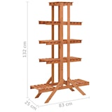 thumbnail of vidaXL Plantenrek 83x25x132 cm massief vurenhout