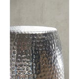 thumbnail of Beistelltisch `Enns`: Orientalisch, Aluminium, 30 cm Breite, silberfarbenes Finish. Silber, 30x30x49 cm | Kadima Design