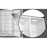 thumbnail of PKM Side by Side Kühlschrank KHSBS510DNFWDDIX - 529 L, Wasserspender