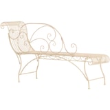 thumbnail of CLP Banc de jardin Karma Métal HBT: 78x156x46 cm Crème antique