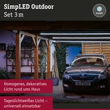 thumbnail of Paulmann SimpLED Strip LED Outdoor Kit complet 3m revêtue IP65 12W 420lm/m 40 LEDs/m 6500K 18VA 78907