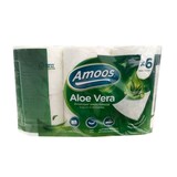 thumbnail of Papel higiénico doméstico XL Ecodecor Aloe Vera de Amoos 3 capas. Pack 42 ud