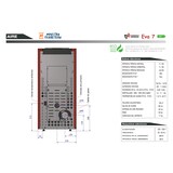 thumbnail of TJ - Estufa de Pellets Modelo EVA de 7 kW - Color Marrón