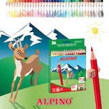 thumbnail of ALPINO - Estuche de 12 Lápices de Colores con Bandeja Deslizable, Madera