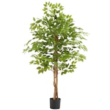 thumbnail of tectake Árvore de ficus artificial Fida, textura realista  Verde