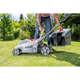 thumbnail of Tondeuse électrique 1600W 2en1 Tonte & Ramassage Pelouse Largeur de coupe 38cm, 5 Hauteurs de coupe, Tondeuse gazon Bac 42L IKRA