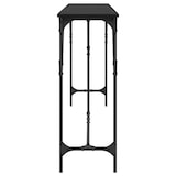 thumbnail of Table console Chêne noir 200 x 29 x 75 cm Modèle Aero Jardin Élite