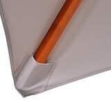 thumbnail of Outsunny Ombrellone da Giardino 3x3m a 8 Stecche Grigio