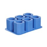 thumbnail of Molde para copos de shot de gelo, BarUp, Azul, 125x190x(H)60mm