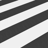 thumbnail of Helloshop26 - Écran de balcon 120 x 400 cm tissu oxford anthracite et blanc 02_0009980