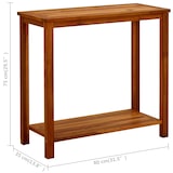 thumbnail of vidaXL Garten-Konsolentisch 80x35x75 cm Massivholz Akazie