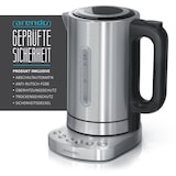 thumbnail of Arendo Wasserkocher 1,7 l, 3000 W, Edelstahl, Schnellkoch, einstellbare Temperatur, Warmhaltefunktion