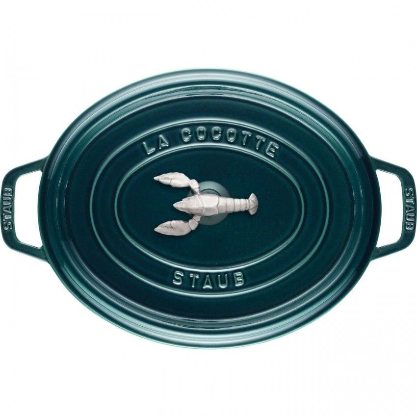 Cocotte Ovalada Pomo Langosta Staub