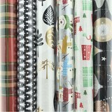 thumbnail of Kerstpapier cadeaupapier - Inpakpapier voor kerst K29 - 200 x 50 cm - 5 rollen