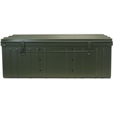 thumbnail of Pierre Henry Lot de 4 cantines métal 100 cm kaki