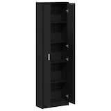 thumbnail of vidaXL Kleiderschrank Schwarz-Eiche 55x25x189 cm Holzwerkstoff
