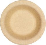 thumbnail of MONOUSO - Prato Fundo de Cartão Anti-Gordura Kraft Ø19cm 245g/m² (500 Uds)