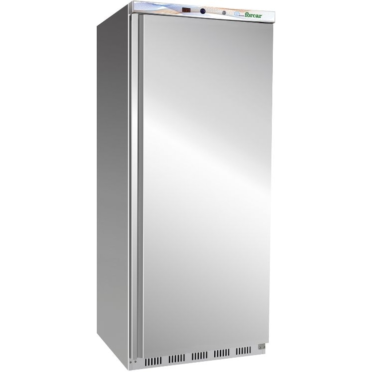 Armadio frigorifero professionale 1 porta, lt.555, temp.+2°/+8°C, statico con ventilatore interno, Gas R600a Ecologico, Classe C - mod.ER600SS