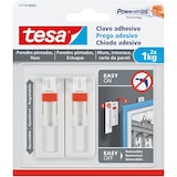 thumbnail of Pack 8 retractils de 2 clavo adhesivo ajustable TESA hasta 1kg para pared lisa