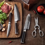 thumbnail of Hezhen - Damascus messenset 5-delig met blok - B1Z Classic series