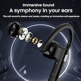 thumbnail of Oreillette Bluetooth HD Réduction Bruit IPX6 Autonomie 6h Chargement Rapide YONIS