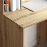 thumbnail of vidaXL Schreibtisch Artisan-Eiche 91 x 50 x 149 cm Holzwerkstoff