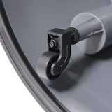 thumbnail of Pedana a rulli / Sgabello movibile TIO-M I Plastica Grigio scuro hjh OFFICE