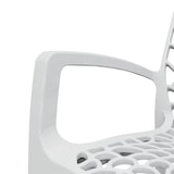thumbnail of METRO PROFESSIONAL Fauteuil de terrasse Saphir, empilable, plastique, gris perle