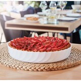 thumbnail of Plat à tarte blanc 26cm Smart Cuisine Trianon 250°C  - Luminarc - Opale culinaire extra léger et résistant