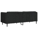 thumbnail of vidaXL Sofa 3-Sitzer Schwarz Stoff
