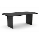 thumbnail of SIT Möbel Tischplatte 200 x 100 cm | Plattenstärke 3 cm | Mango massiv, schwarz | B 200 x T 100 x H 3 cm | 14747-11 | Serie BLACK SMOOTH