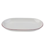 thumbnail of IDFine Modest Maroon Magnus Oval Platter 18 cm 12 Stück