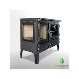 thumbnail of Vrijstaande houtkachel met oven - 214 3D