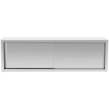 thumbnail of Royal Catering Armario de pared en acero inoxidable - 200 x 45 cm -  - 30 kg