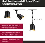 thumbnail of Paulmann URail Schirm DecoSystems Alvaro  144mm Schwarz matt#Gold matt 95604