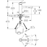thumbnail of Grohe Einhandmischer Spültisch Concetto