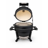 thumbnail of Patton Kamado Grill Holzkohlegrill "Premium", Grill Ø27cm, Mattschwarz