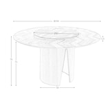 thumbnail of Angel Cerdá  Tavolo da pranzo rotonda noce 1130C